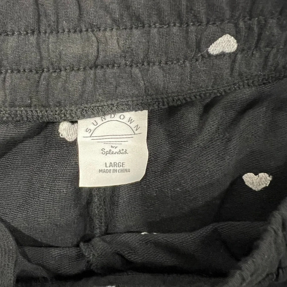 Splendid Women's Sundown Playa Embroidered French Terry Jogger Pant. - Picture 11 of 11